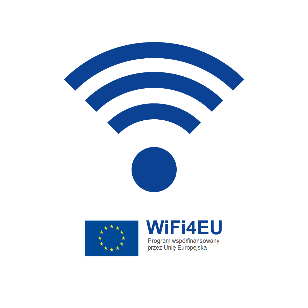 Logo programu WiFi4EU.
