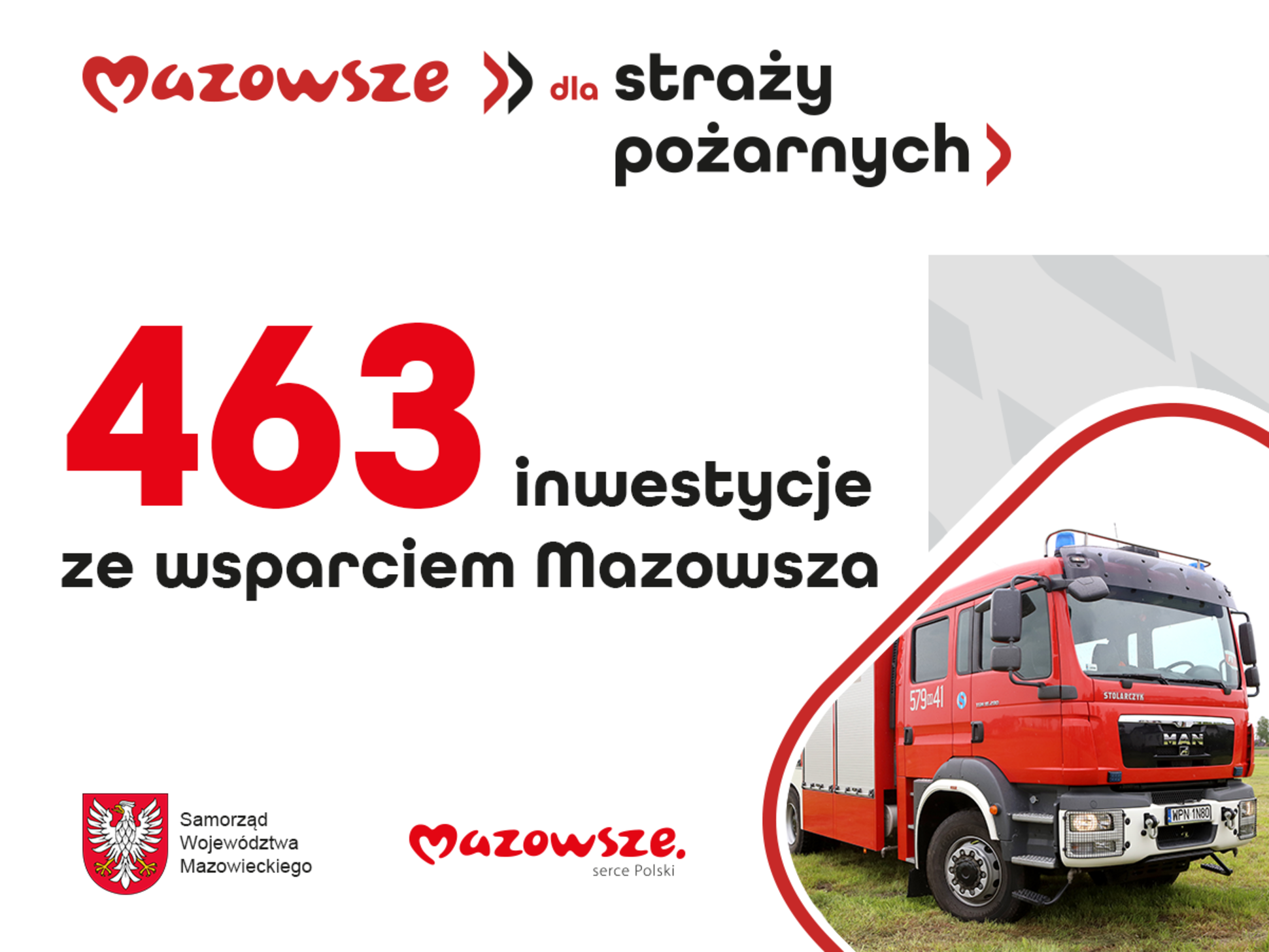 Logo Mazowsza i napis 