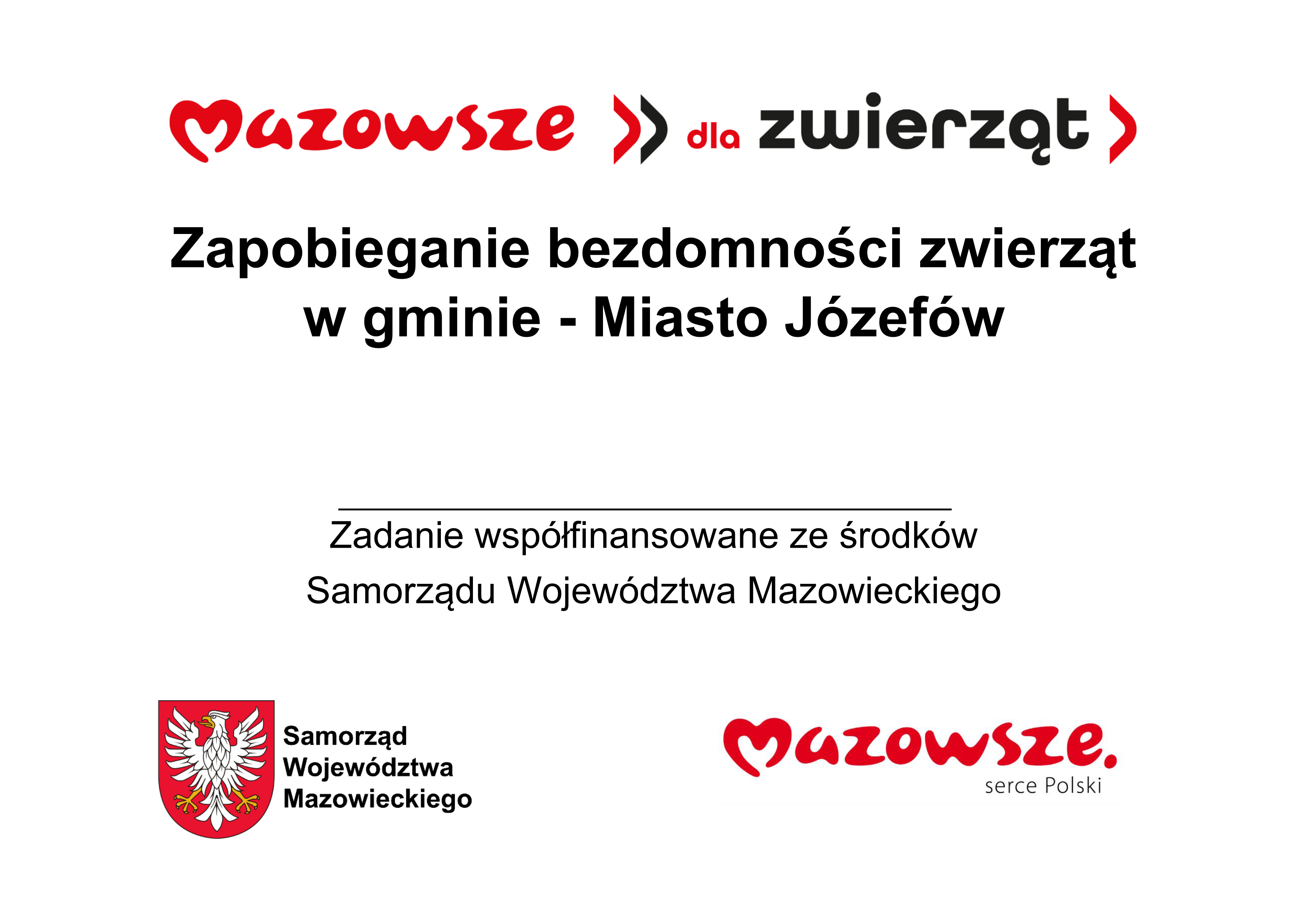 Baner z informacjami o dofinansowaniu.