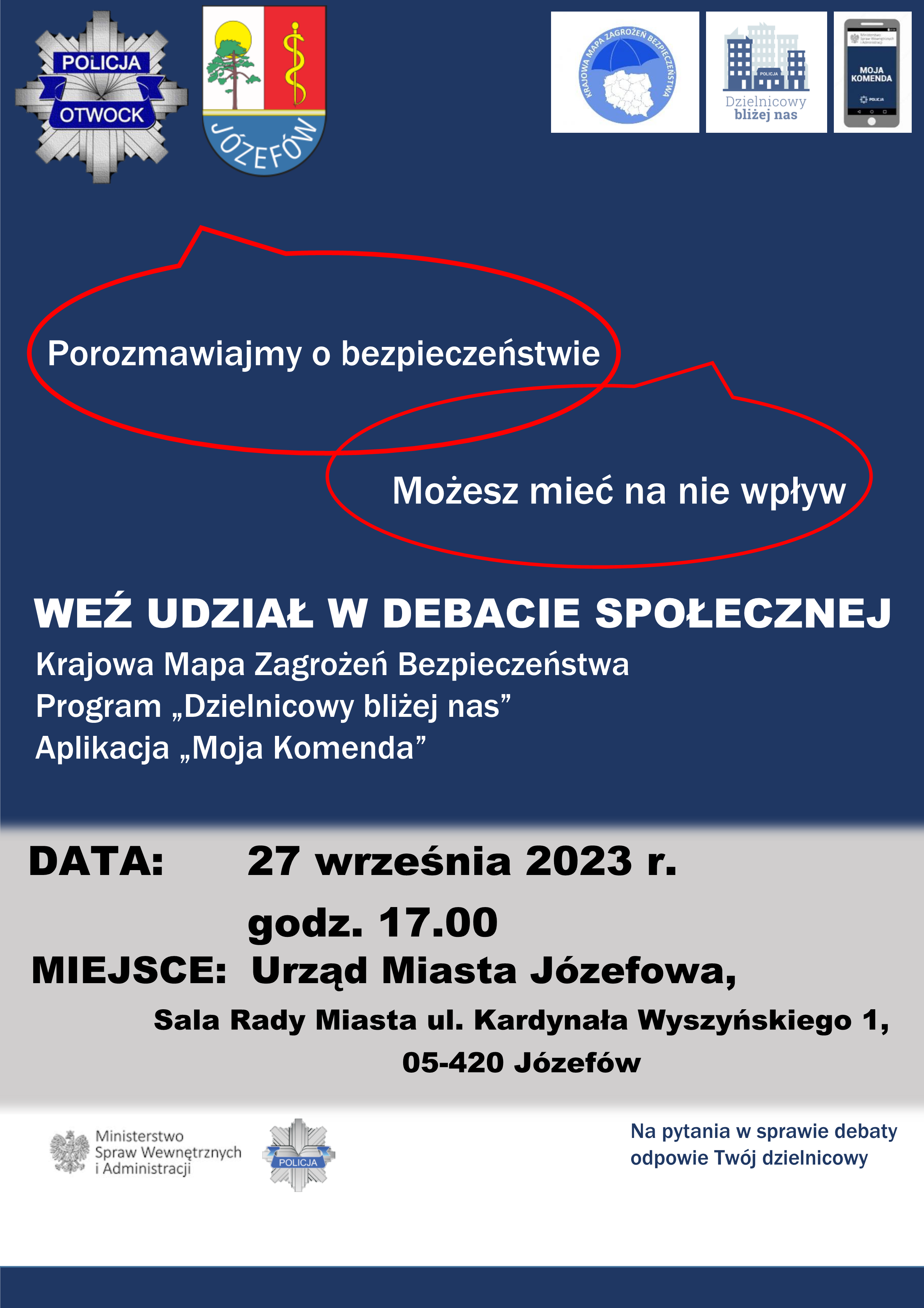 Plakat z informacjami o wydarzeniu.