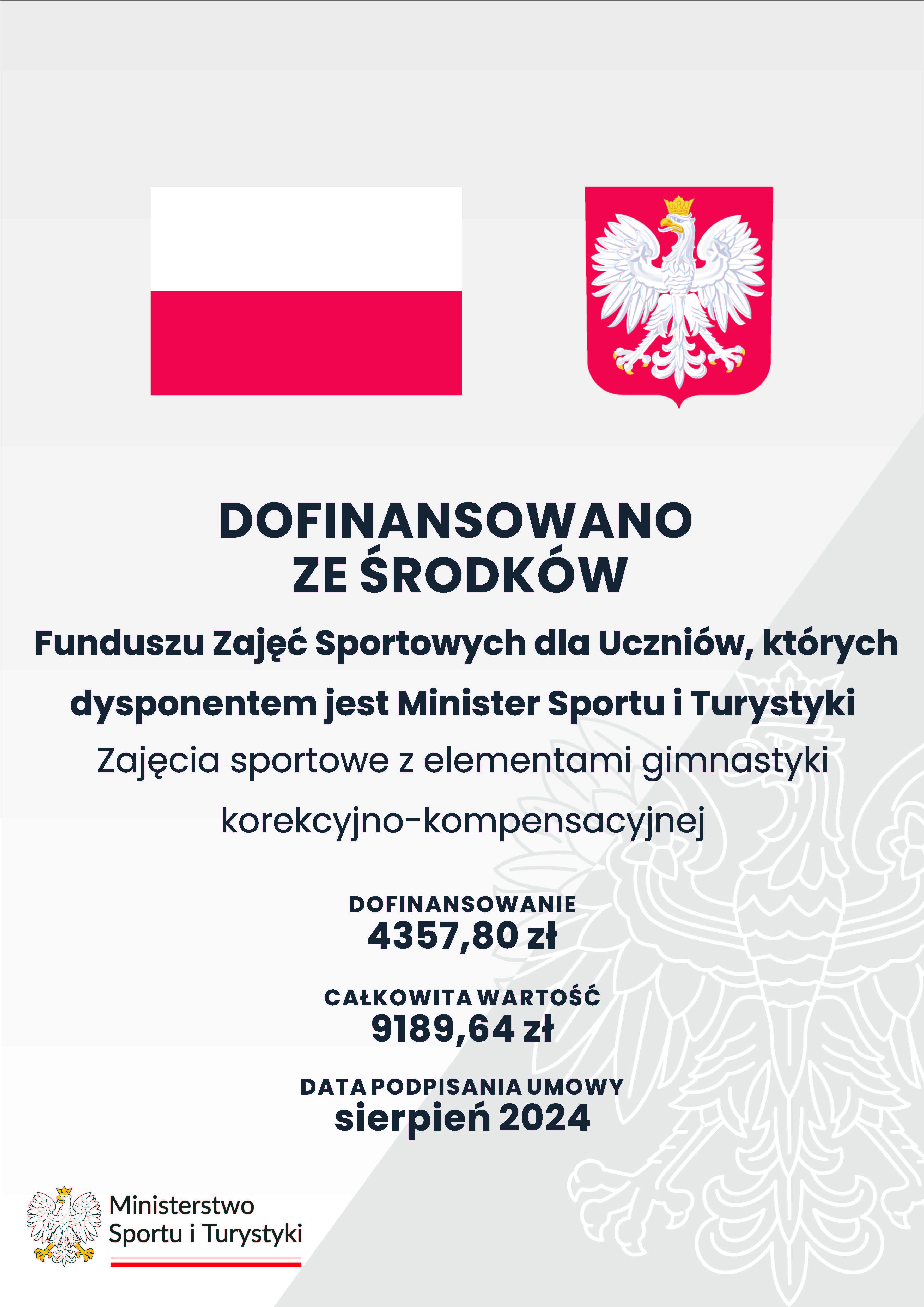 Fundusz Zajęć Sportowych dla Uczniów