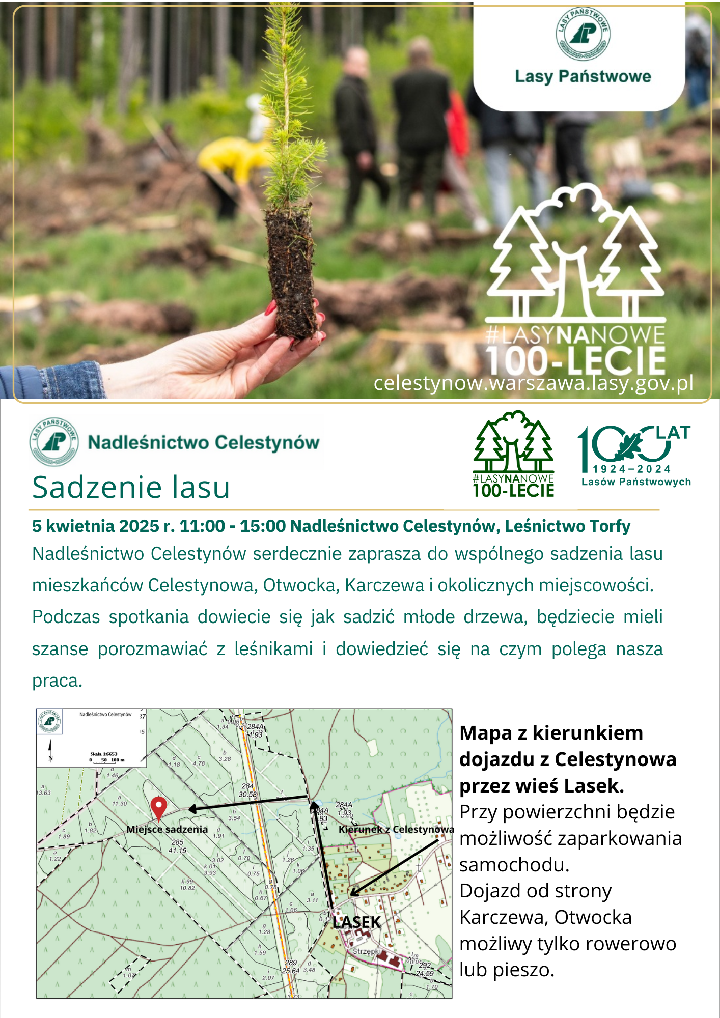 plakat sadzenie