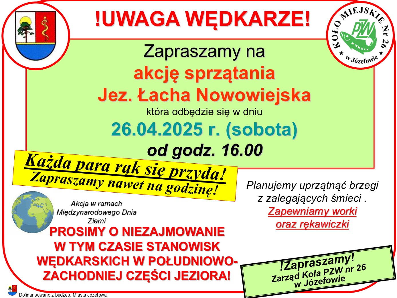 ogłoszenie sprzątanie 2025 kwiecien