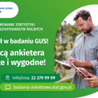 Baner z informacjami o badaniu.