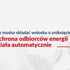 Baner z napisem 