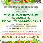 Plakat - XIII Powiatowy Konkurs Pal Wielkanocnych