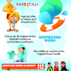 plakat akcji bezpieczna woda