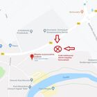mapa z lokalizacją PSZOKu